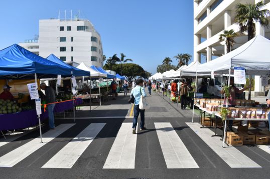 Santa Monica social distancing copy