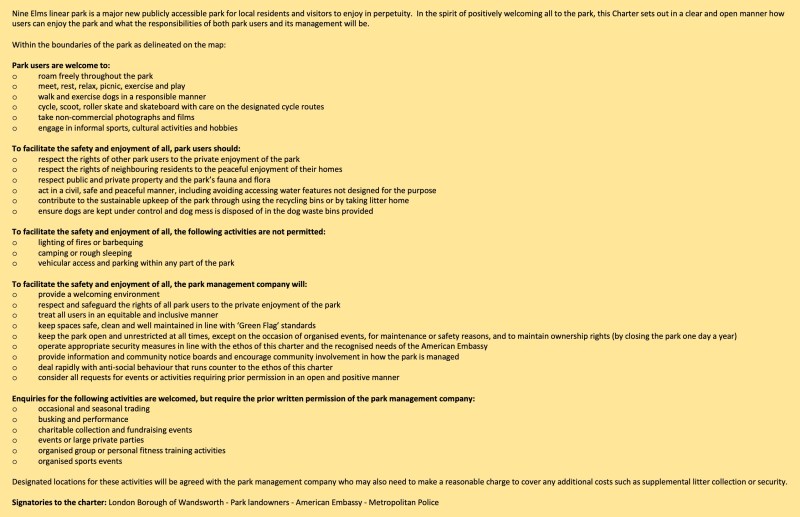 Nine Elms Charter